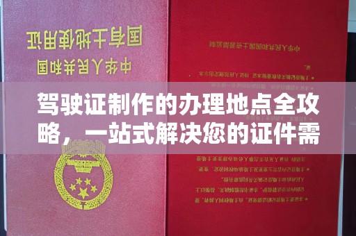 龙亭驾驶证制作的办理地点全攻略，一站式解决您的证件需求